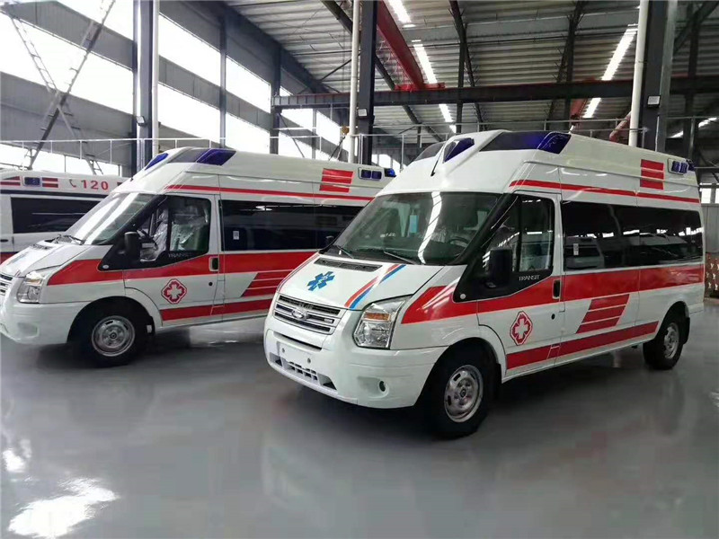 福特V348長軸高福星頂救護車